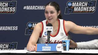 Virginia Tech Second Round Postgame Press Conference  2024 NCAA Tournament [upl. by Bravin]