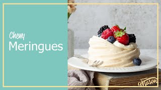 Easy Chewy Meringue Recipe UK [upl. by Manchester]