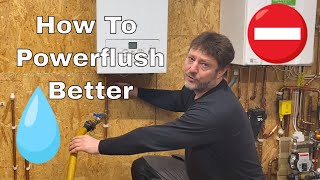 How To Power Flush Better  Top Tips On Powerflushing Central Heating Systems [upl. by Helgeson235]