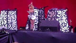 Lady Gaga quotPaparazziquot Live  Oxegen 2009 front row [upl. by Dorelia]