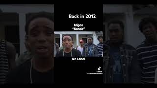 Bando of the Migos back in 2012 rap migos quavooffsettakeoff [upl. by Caines]