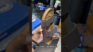 Birkenstock Arizona Brown Leather imported Quality in stock 🔥🔥🥳 birkenstock arizona [upl. by Nerrawed481]