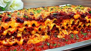 EPIC ITALIAN LASAGNA  How to make the best Lasagna Recipe [upl. by Haik]