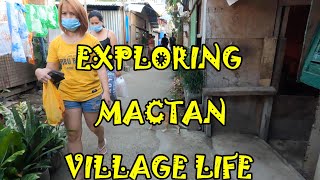 EXPLORING VILLAGE LIFE ON MACTAN ISLAND CEBU PHILIPPINES [upl. by Dupre]