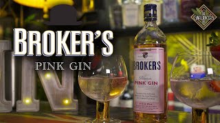 Brokers Pink Gin Review  The Ginfluencers UK [upl. by Ronnholm8]