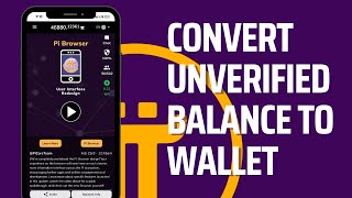 HOW TO CONVERT UNVERIFIED BALANCE [upl. by Nnylirak]