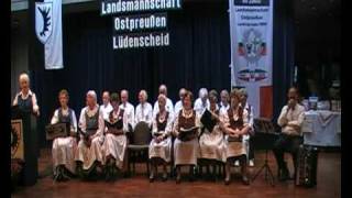 Ons Heimat  Gedicht in ostpreußischer Mundart [upl. by Staley]