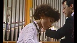 Evgeny Kissin plays Shostakovich Piano Concerto no 1 op 35  video 1986 [upl. by Stanwood]