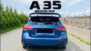 MercedesAMG A35 Edition 1  ENGINE SOUND LAUNCH CONTROL DRIVE🔥 [upl. by Nahor226]