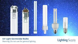 UV Light Disinfecting Germicidal Bulbs [upl. by Reinal105]