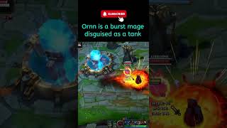 League of legends Ornn is a burst mage disguised as a tank ornn [upl. by Alhahs]