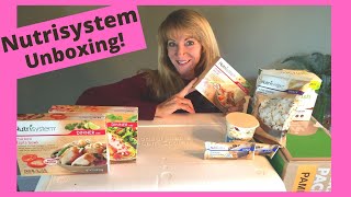 Nutrisystem Unboxing Nutrisystem Reviews frozen and pantry foods [upl. by Henry]