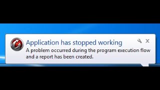 Ошибка Application has stopped working A problem occurred during theWorld Of Tanks [upl. by Enalahs]