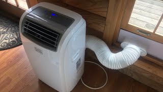 1 YEAR REVIEW black amp decker “portable air conditioner” 12000 btu [upl. by Gambell]