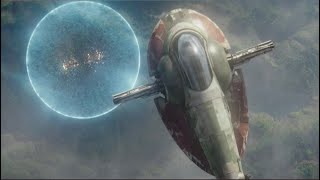 Boba Fett uses SEISMIC CHARGE in Slave I again 🥵🥵  Star Wars The Mandalorian Ep 15 [upl. by Anairb]