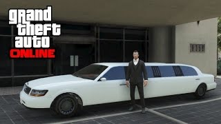 GTA 5 Online  How to Get a Personal Limo Driver [upl. by Rao237]