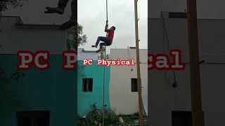 PC Physical TrainingRope Climbing tnusrb police physicalropeexercise ropeclimbingropefitness [upl. by Aitas]