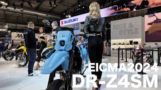 EICMA2024 SUZUKI、DRZ4SM [upl. by Onid]