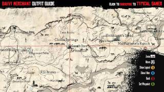 Red Dead Redemption  How to get Savvy Merchant Outfit [upl. by Kelley751]