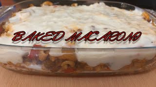 Baked Macaroni  Baked Macaroni Recipe step by step [upl. by Domenic908]