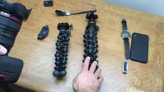 Joby Gorillapod 3k and 5k Pro Kit choice  which one [upl. by Iolenta]