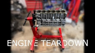 BMW E46 Race Car Build 30 L Engine Teardown M54B30 [upl. by Urbana134]