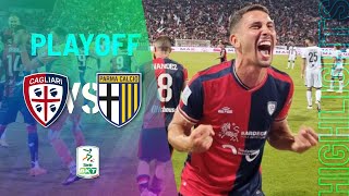 HIGHLIGHTS  Cagliari vs Parma 32  SERIE BKT [upl. by Bolger532]