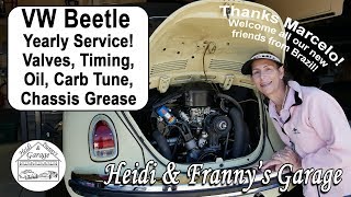 VW Beetle Full Yearly Service Tune Up DIY Easy [upl. by Carrick]