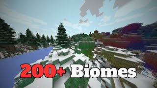 this mod adds more then 200 biomes to your world Biomes O Plenty [upl. by Ytsirhk551]