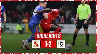 Extended Highlights Swindon Town vs MK Dons [upl. by Cara354]