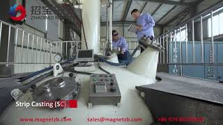 How to Manufacture NdFeB Permanent Magnet [upl. by Edualc]