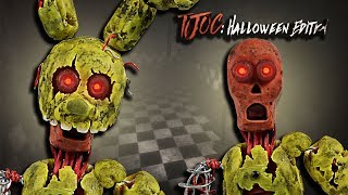 IGNITED SPRINGTRAP ★ TJOC HALLOWEEN EDITION ➤Polymer clay Tutorial Giovy [upl. by Brittany32]