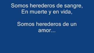 David Bisbal  Herederos Lyric Video [upl. by Akelahs]