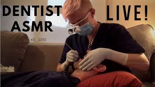 LIVE Dentist Appointment  ASMR [upl. by Airdna]