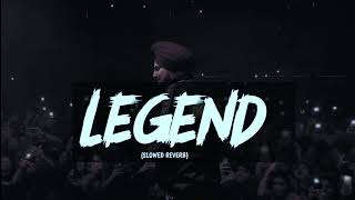 LEGEND 💫 SLOWED REVERB  SidhuMooseWalaOfficial trending panjabisong [upl. by God]