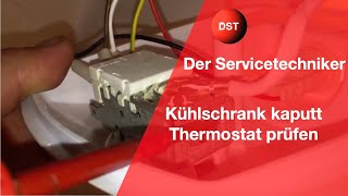 Kühlschrank kaputt Thermostat prüfen [upl. by Ecyt]