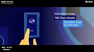 Tata Motors  BS6 Phase2 Ready  Hill Start Assist – Buses MASTER [upl. by Llerrac847]