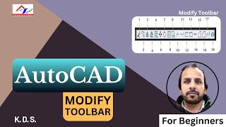 AutoCAD Modify Toolbar Explained with Examples  How To Use Modify Toolbar In AutoCAD [upl. by Anidene]