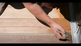 Sikkens How to Stain a Deck [upl. by Evelc]