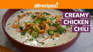 Easy White Chicken Chili [upl. by Idnam]