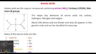 General reactions of amino acid metabolism [upl. by Aicyla430]