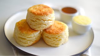 How to make FLUFFY BISCUITS  Quick and Easy Biscuits in 30 minutes  Best Homemade biscuits recipe [upl. by Sile]