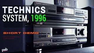 Stereo System with Technics Components 1996 [upl. by Eladnwahs]