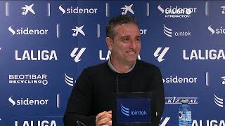 Rueda de prensa SD Amorebieta vs RCD Espanyol de Barcelona [upl. by Bara496]