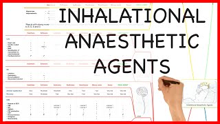 INHALATIONAL ANAESTHETIC AGENTS PHARMACOLOGY SERIES [upl. by Hansiain48]