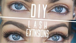 DIY LASH EXTENSIONS  From Lashify [upl. by Gnok]