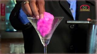 How To Make Cotton Candy  Vodka Cocktail [upl. by Boehmer636]