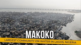 Makoko the Floating Slum Lagos Nigeria [upl. by Grimaldi451]