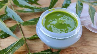 DIY Neem night cream  Remove Acne or Pimples  Easy DIY [upl. by Secundas]