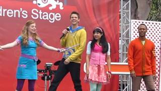 The Fresh Beat Band HD Live 42410  Intro Song 13 [upl. by Aicirtac]